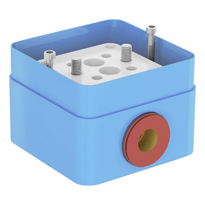 Ravak X070427 - Corpo base per miscelatori a pavimento R-BOX 13x13 cm