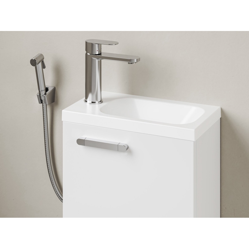 Ravak X070450 - Waschbeckenarmatur mit Bidetbrause CHROME glänzender Chrom