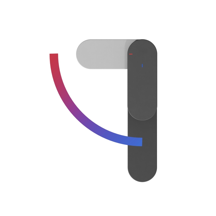 Ravak X070460 - Rubinetto per lavabo CHROME 17,7 cm nero