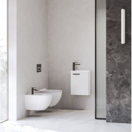 Ravak X070460 - Waschtischarmatur CHROME 17,7 cm schwarz