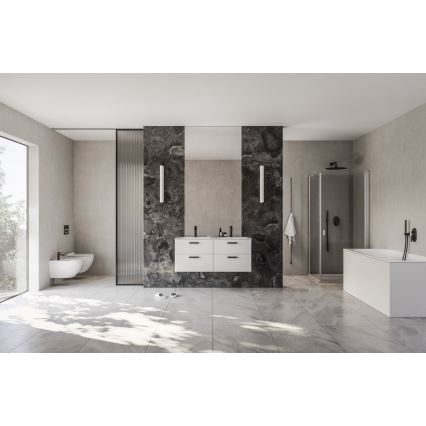 Ravak X070466 - Mitigeur de douche pour installation encastrée CHROME noir