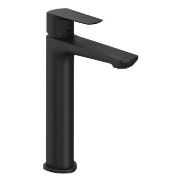 Ravak X070477 - Miscelatore per lavabo LIFE 24 cm nero