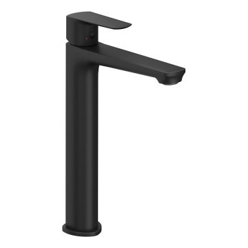 Ravak X070478 - Miscelatore per lavabo LIFE 28 cm nero