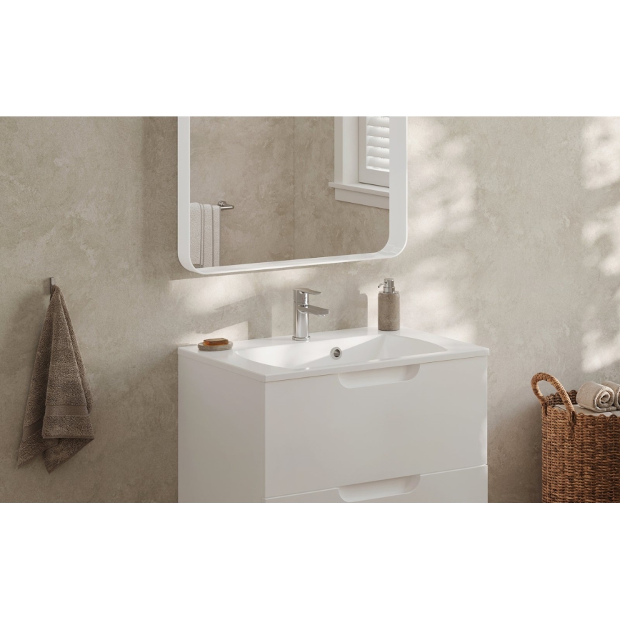 Ravak X070482 - Mitigeur de lavabo SOLAR 13,5 cm chromé brillant