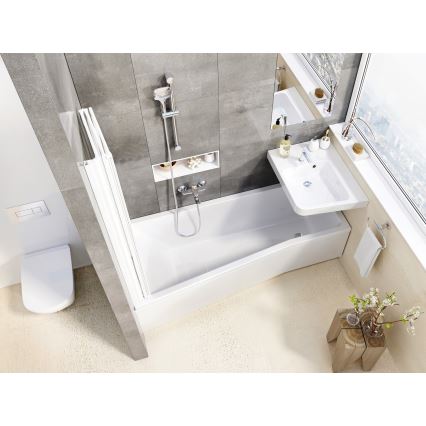 Ravak X07P012 - Barre de douche 66,5 cm chrome brillant