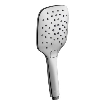 Ravak X07P348 - Handbrause mit Drucktaste, Hochglanzchrom