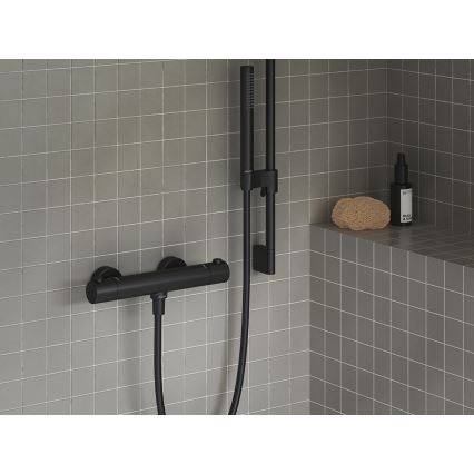 Ravak X07P568 - Flessibile doccia in plastica, 150 cm, nero