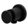 Ravak X07P572 - Supporto per doccetta con attacco 7,8x6 cm nero