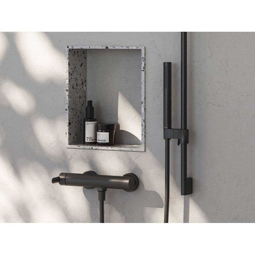 Ravak X07P573 - Douchette à main AIR noire