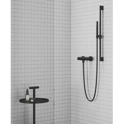 Ravak X07P679 - Barre de douche 70 cm noire