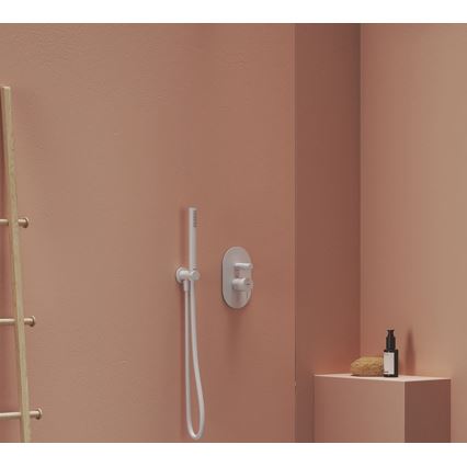 Ravak X07P682 - Pommeau de douche à main blanc mat