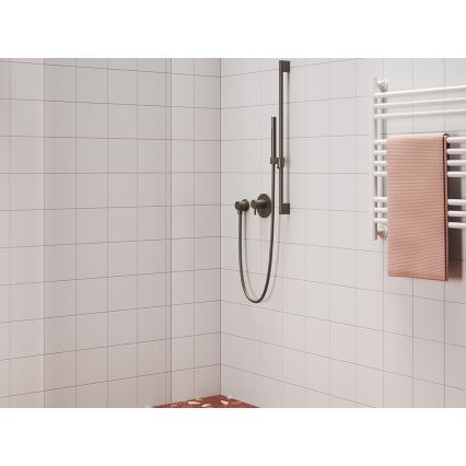 Ravak X07P694 - Doccetta a mano in grafite spazzolato