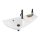 Ravak XJ1P1100000 - Wandwaschbecken AVOCADO 85 x 45 cm gegossener Marmor/Weiß