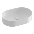 Ravak XJX01155001 - Aufsatzwaschbecken CERAMIC SLIM 55x37 cm Keramik/weiß