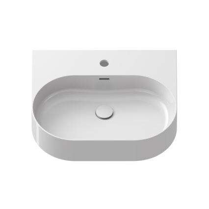 Ravak XJX01155004 - Lavabo da appoggio CERAMIC SLIM 55x45 cm ceramica/bianco