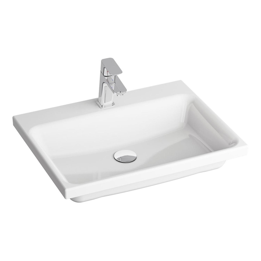 Ravak XJX01260001 - Lavabo da incasso COMFORT 60x46 cm ceramica/bianco