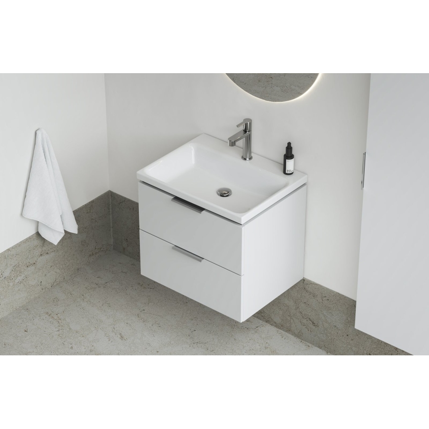 Ravak XJX01260001 - Lavabo da incasso COMFORT 60x46 cm ceramica/bianco