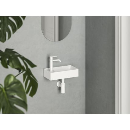 Ravak XJXL1240000 - Lavabo suspendu VEDA 40,8x22,2 cm céramique/blanc
