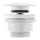 REA-A2361 - Scarico per lavabo CLICK-CLACK diametro 6,4 cm bianco opaco