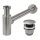 REA-A4400 - Waschbecken-Siphon mit CLICK-CLACK-Ablauf, Ø 6,4 cm, Nickel