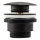 REA-A5216 - Bonde de lavabo CLICK-CLACK diam. 6,4 cm noire