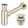 REA-A5692 - Sifone per lavabo con scarico CLICK-CLACK Ø 6,4 cm oro