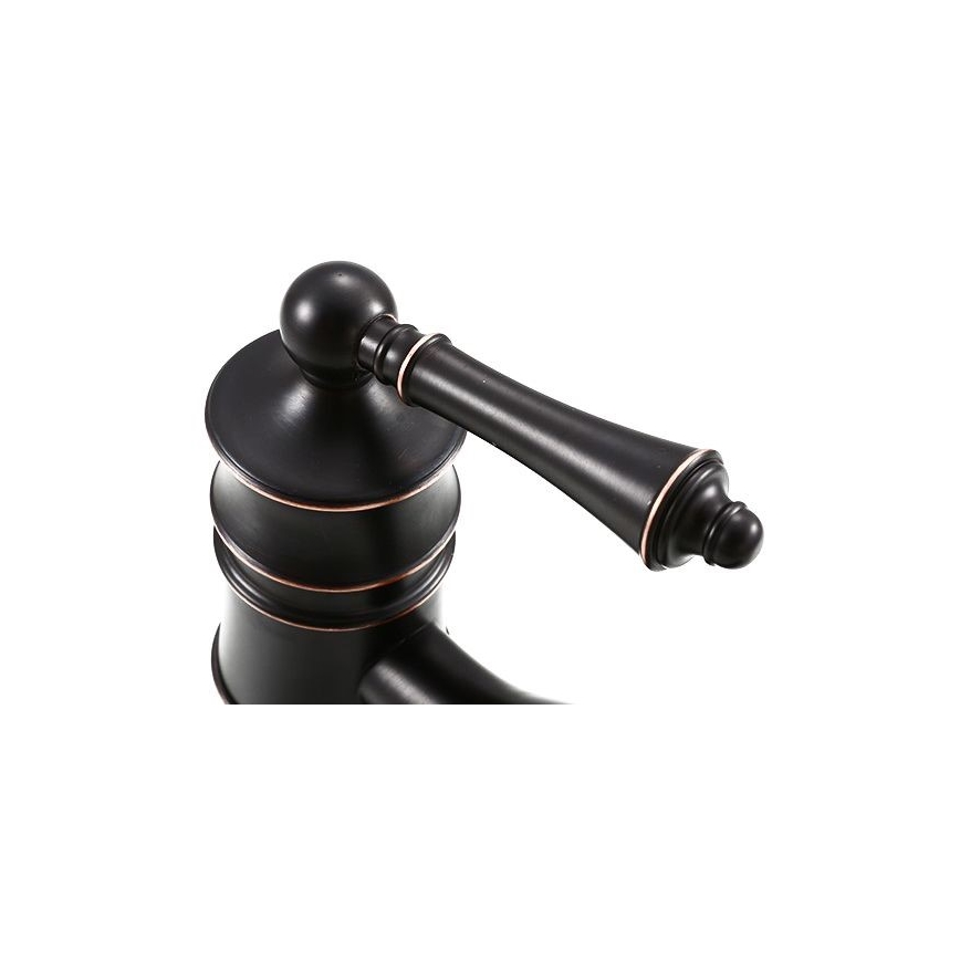 REA-B0227 - Waschtischarmatur VINTAGE OLD RETRO 31 cm schwarz