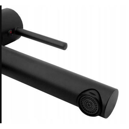 REA-B0229 - Mitigeur pour lavabo TESS 31,5 cm noir