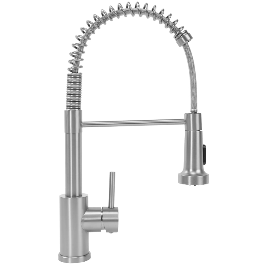 REA-B0417 - Spültischarmatur mit ausziehbarem Brausekopf COLIN 42,5 cm Nickel