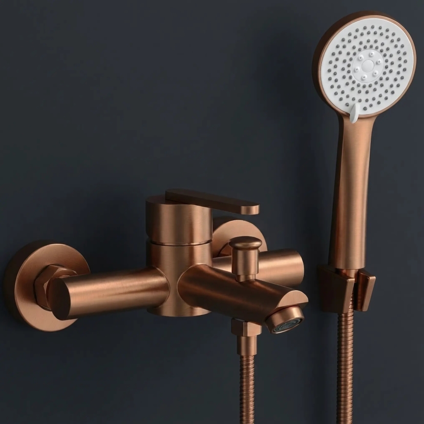 REA-B0973 - Ensemble pour baignoire ONTARIO, cuivre brossé