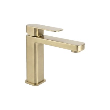 REA-B0976 - Waschtischarmatur ARLO 17 cm gebürstetes Gold