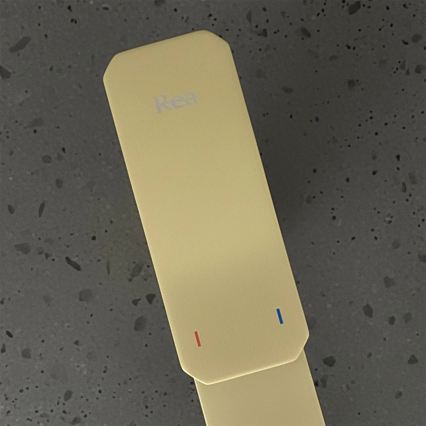 REA-B0977 - Miscelatore per lavabo ARLO 30 cm oro spazzolato