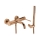 REA-B0980 - Badewannen-Set LUNGO DIAMOND Kupfer