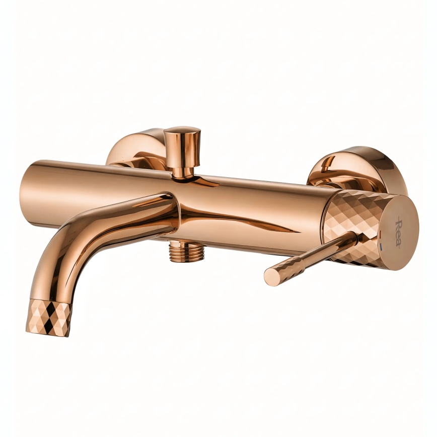 REA-B0980 - Badewannen-Set LUNGO DIAMOND Kupfer