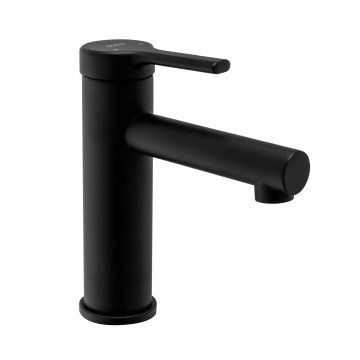 REA-B2017 - Mitigeur pour lavabo PIXEL 16,5 cm noir mat