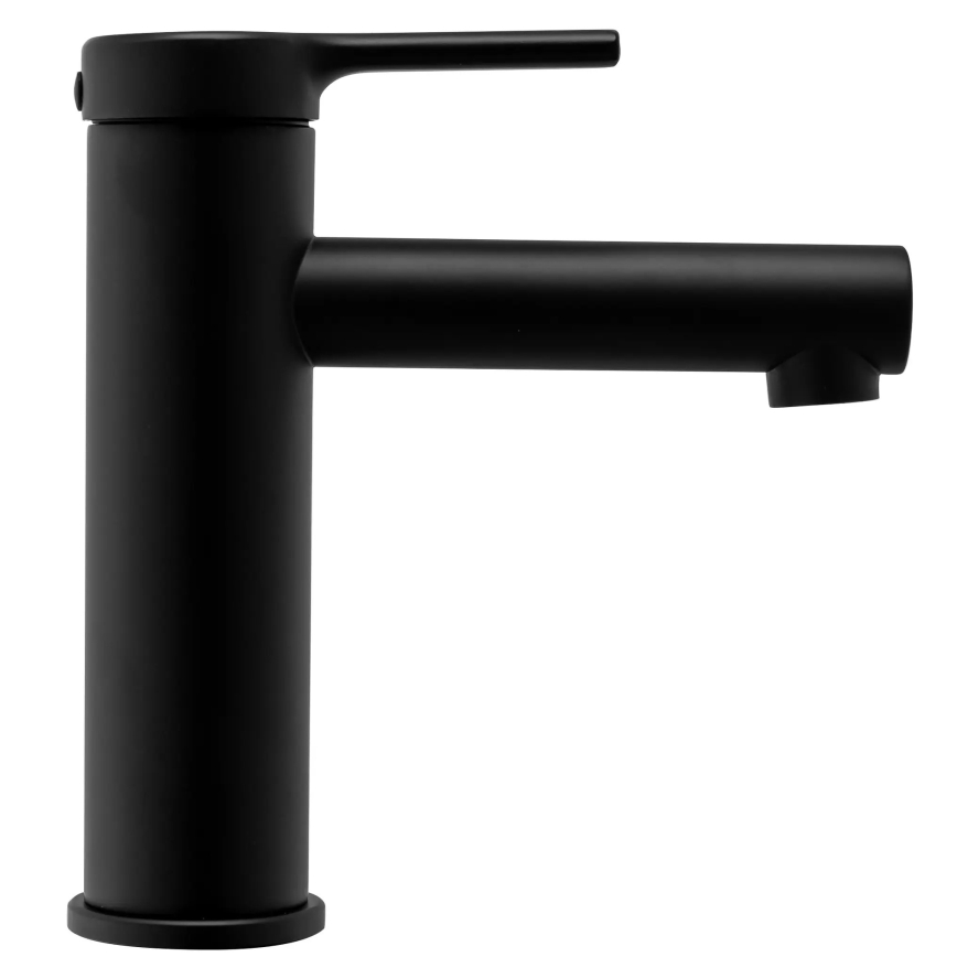 REA-B2017 - Waschtischarmatur PIXEL 16,5 cm matt-schwarz
