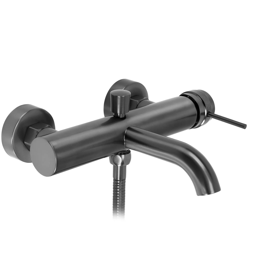 REA-B2352 - Ensemble pour baignoire LUNGO titane