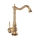 REA-B2500 - Miscelatore per lavabo VENICE RETRO 32 cm, finitura oro spazzolato