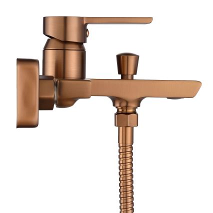 REA-B3007 - Set per vasca ARGUS in rame spazzolato