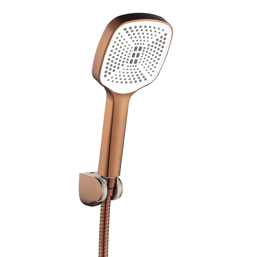 REA-B3007 - Set per vasca ARGUS in rame spazzolato