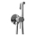REA-B4106 - Miscelatore per bidet con doccetta per installazione incassata LUNGO cromato lucido