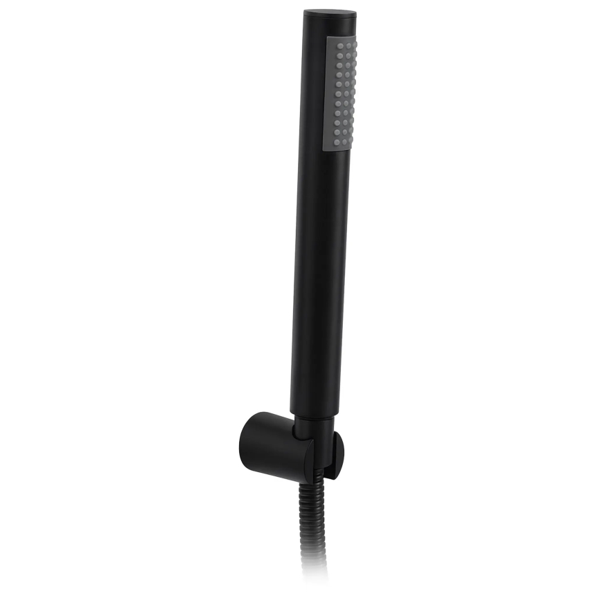 REA-B4523 - Ensemble pour baignoire PIXEL noir mat