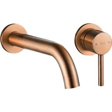 REA-B4600 - Mitigeur pour lavabo encastrable LUNGO, finition cuivre brossé