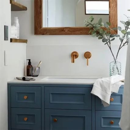 REA-B4600 - Mitigeur pour lavabo encastrable LUNGO, finition cuivre brossé