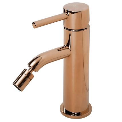 REA-B4700 - Miscelatore per bidet LUNGO 17 cm oro rosa