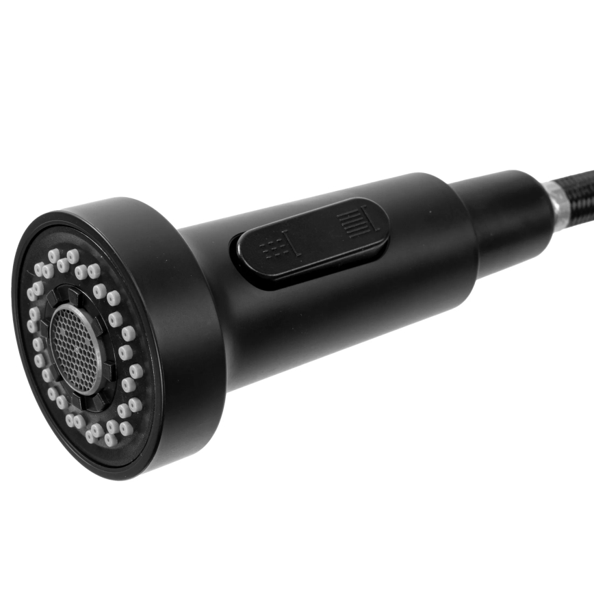 REA-B4820 - Mitigeur d'évier avec douchette extractible COLIN 42,5 cm noir