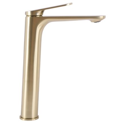 REA-B4895 - Waschtischarmatur MARCO 27,5 cm gebürstetes Gold
