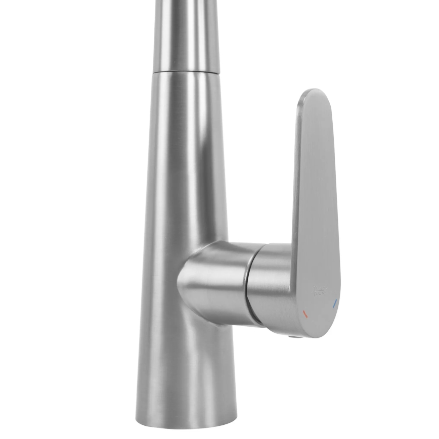 REA-B5314 - Spültischarmatur mit ausziehbarer Brause ROSS 43 cm Nickel