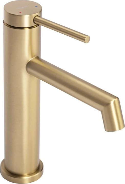 REA-B5316 - Mitigeur de lavabo FOSS 20,5 cm doré brossé