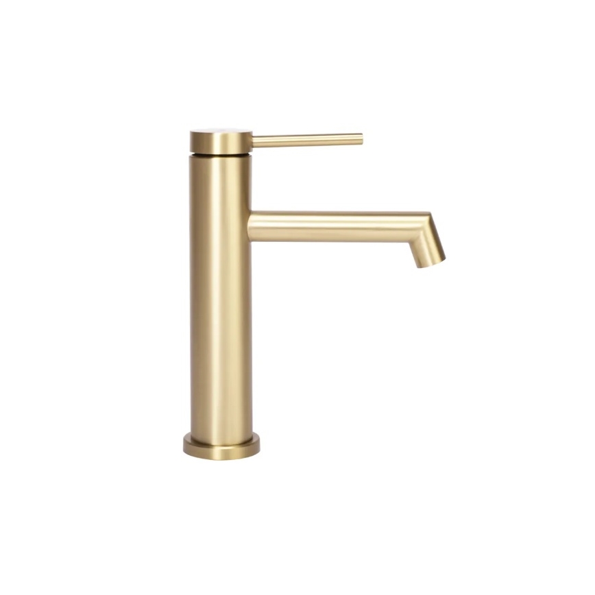 REA-B5316 - Waschbeckenarmatur FOSS 20,5 cm, gebürstetes Gold